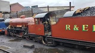 Branch Line Society Visits Ravenglass amp Eskdale Rly  All Lines Tour  11112022 [upl. by Godred]