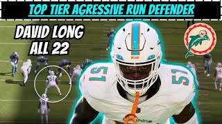 Film Breakdown How David Long Fits in the NEW Miami Dolphins Scheme [upl. by Kenwood]