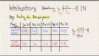 Indexberechnung [upl. by Kondon]