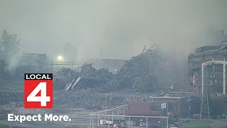 Video Aftermath of Trenton power plant implosion [upl. by Colet438]