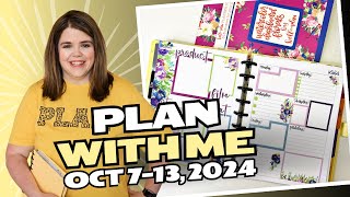 Plan with Me October 713 2024 Dashboard Layout [upl. by Merilee]