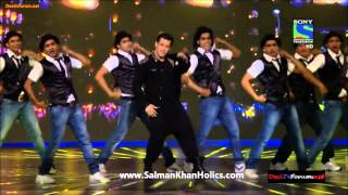 Salman Khan rocking performance  20th February 2011  Exclusive HD Video [upl. by Clevie]