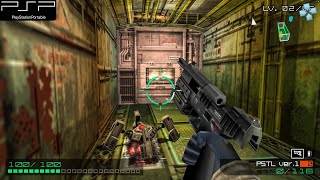 Coded Arms  PSP Gameplay 4k 2160p PPSSPP [upl. by Laucsap372]