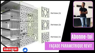 FACADE PARAMETRIQUE REVIT [upl. by Renae168]