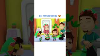 Be Trustworthy  Islamic Series amp Songs For Kids  Omar amp Hana English islamiccartoonforkids [upl. by Solenne557]