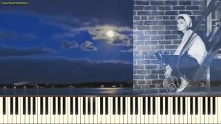 Moon River  Henry Mancini OST Breakfast at Tiffanys Пример игры на пианино piano cover [upl. by Amaleta]