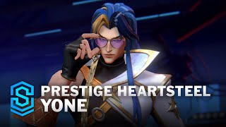 Prestige HEARTSTEEL Yone Special Rift Skin Spotlight [upl. by Risteau]