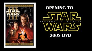 Opening To Star Wars Revenge Of The Sith 2005 DVD [upl. by Agueda140]