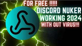 Free Discord Nuker Working 2024✅ [upl. by Medwin665]