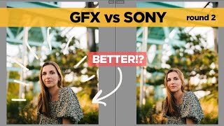 Fujifilm GFX REVENGE Medium Format Look  GFX vs Sony A7IV amp 5012 [upl. by Ehtiaf]