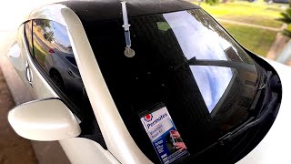 Permatex Kit windshield Repair  Do it before it CRACKS [upl. by Yregerg]