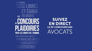 Concours de plaidoiries des avocats 2024 au Mémorial de Caen [upl. by Rusticus]