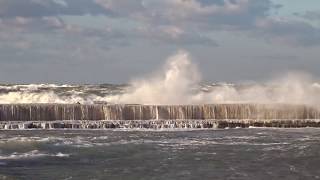 Storm Adriatic sea [upl. by Cathleen]