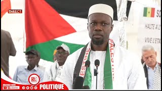 Revivez l’intégralité du Discours Historique de Sonko lors du Rassemblement Soutien à la Palestine [upl. by Eux]