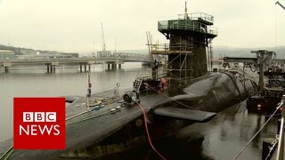 Whats it like on board a nuclear submarine BBC News [upl. by Ymmat]