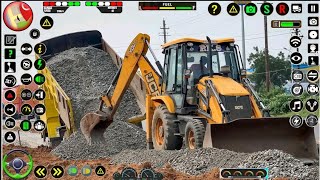 Jcb Did The Loading On The Dumper  Contraction Simulator 2022  Contraction Simulator  Jcb Game [upl. by Assela372]