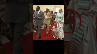 Président Doumbouya son épouse et son fils au banquet de 66ème anniversaire de Guinée shorts [upl. by Ahsilahk124]