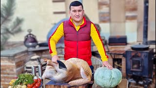 ВЫ БУДЕТЕ УДИВЛЕНЫ РЕЗУЛЬТАТОМ ИНДЮК В ТЫКВЕ  TURKEY IN PUMPKIN [upl. by Anayeek]