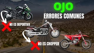 TIPOS DE MOTOS ¿Cuales son y cómo identificarlas [upl. by Kitchen498]