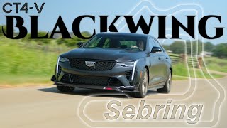 Rare Cadillac CT4V Blackwing Sebring Edition Review [upl. by Anrak]