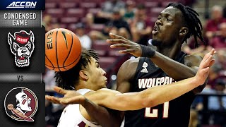 NC State vs North Carolina Game Highlights  2024 ACC Men’s Basketball Tournament [upl. by Nwahsid]