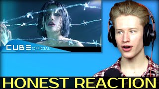 HONEST FIRST TIME REACTION to 여자아이들GIDLE  Oh my god Official Music Video [upl. by Ynatirb]