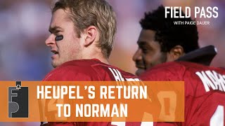 Field Pass Josh Heupel returns to Norman [upl. by Atiuqram25]