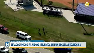 Estados Unidos al menos 4 muertos en una escuela secundaria │N2030│040924 [upl. by Enilrad713]