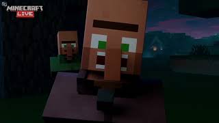 Villager News Pale Garden amp Creaking  Cinematic Minecraft Live 2024 [upl. by Arev430]