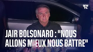 Présidentielle au Brésil Jair Bolsonaro dit avoir quotsurmonté les mensongesquot des sondages [upl. by Galatea846]