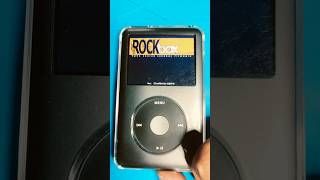 Rockbox on iPod classic 7th 💀 apple ipod ipodtouch music oldschool tech rockbox classic [upl. by Esinej]