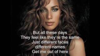 Leona Lewis  Happy LYRICS [upl. by Cardon]