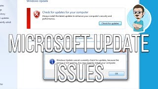 Windows Update Cannot Currently Check For Updates [upl. by Llemrej]