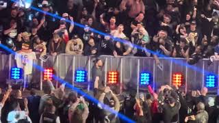 Roman Reigns Entrance at WWE Hall of Fame Ceremony 2024 [upl. by Marrissa30]