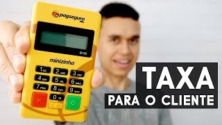 Taxa do Parcelamento para Comprador ou Vendedor na Maquina do Pagseguro [upl. by Ballou707]