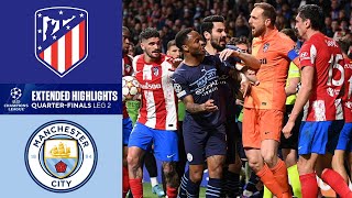 Atlético Madrid vs Man City Extended Highlights  UCL QuarterFinals  Leg 2  CBS Sports Golazo [upl. by Aisiat273]