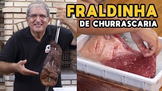 Como Fazer Fraldinha de Churrascaria  Tv Churrasco [upl. by Alisun]