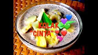 Resep kolak cinta jajanan takjil buka puasa enak manis dan lezat ala diary bunda [upl. by Iphagenia]