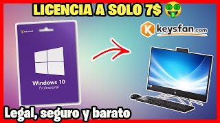 COMPRAR la licencia de Windows 10 Pro7 originales y segura  OEM  Keysfan [upl. by Gilead]