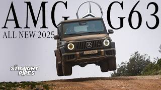 2025 MercedesAMG G63 Review  The V8 LIVES [upl. by Nylirret]