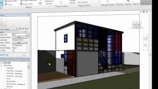 Revit Architecture  Adjusting the Appearance of Elements in a View [upl. by Bettye]