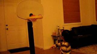 2 Year Old BasketballPhenomenonMad Hoop Skills [upl. by Ydak]