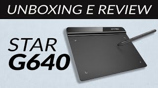 XPPen Star G640  Unboxing e review 2021 Teste de Drivers [upl. by Havener156]