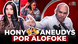 HONY ENFRENTA A ANEUDYS SANTOS POR ACABAR A ALOFOKE [upl. by Hugon]