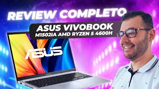 Review Notebook Asus AMD Ryzen 5 4600H Me Surpreendeu Notebook gamer barato M1502IA [upl. by Rojam142]