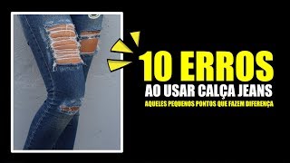 10 ERROS AO USAR CALÇA JEANS  Vitória Portes [upl. by Marge]