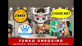 Funko Pop Unboxing and Review One Piece  Samurai Brook Limited edition Chase Online Exclusive [upl. by Hermione]