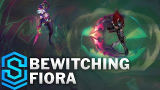 Faerie Court Fiora Skin Spotlight  PreRelease  PBE Preview  League of Legends [upl. by Arorua]