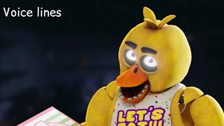 Classic Chica all voice lines with subtitles [upl. by Leonid941]