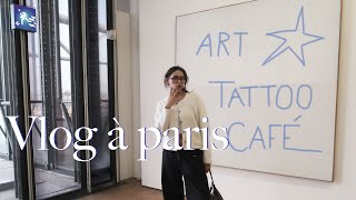 Vlog à Paris  Musées tattoos cafés peinture [upl. by Tricia886]